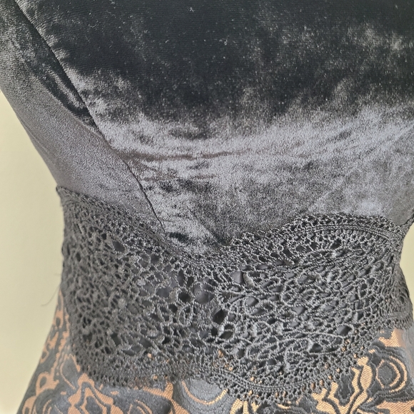 Bebe peplum jacquard top - Picture 4 of 9